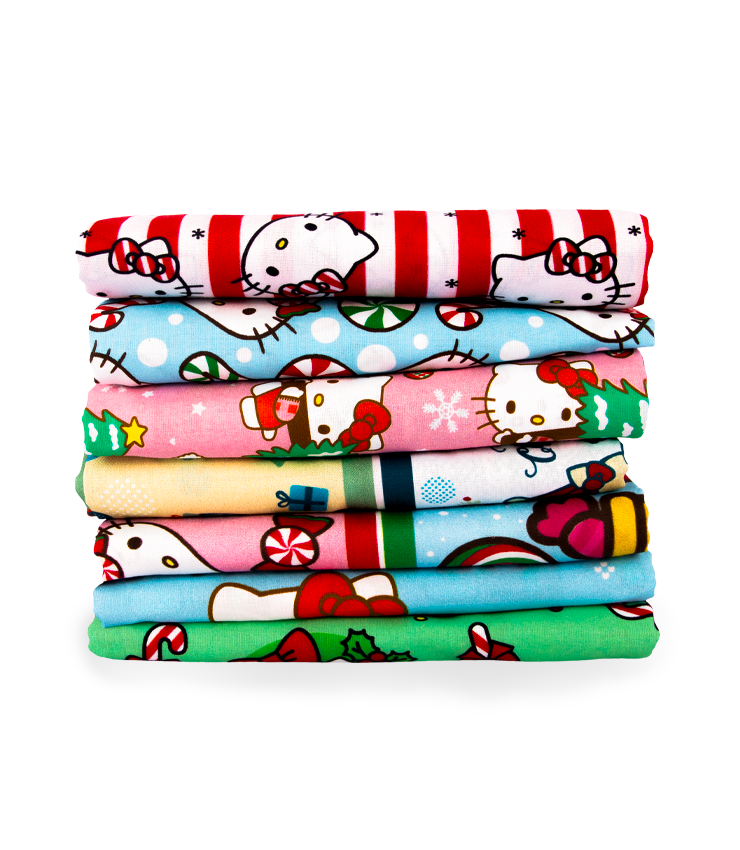 Coleção de Tecidos de Natal Hello Kitty®